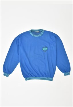 Vintage Boston 1928 Sweatshirt Jumper Blue