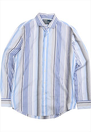 VINTAGE RALPH LAUREN SHIRT STRIPED LONG SLEEVE BUTTON UP