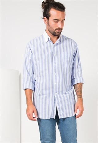 VINTAGE 80S CLASSIC POLO RALPH LAUREN SHIRT / S4238