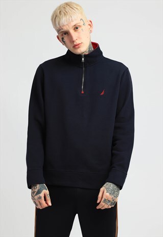VINTAGE NAUTICA 1/4 ZIP SWEATSHIRT