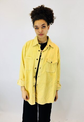 VINTAGE CORDUROY OVERSIZED SHIRT JACKET