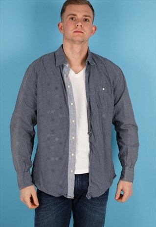 VINTAGE BOSS PATTERN SHIRT NS197