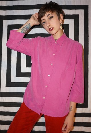 VINTAGE 90'S PINK SHIRT