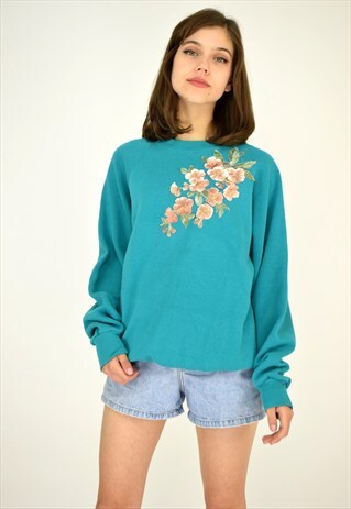 VINTAGE LEE FLORAL SWEATSHIRT