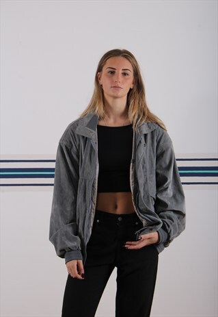 SUEDE BOMBER JACKET