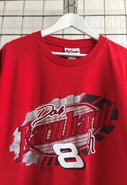 Nascar Red Dale Earnhardt 8 T-Shirt