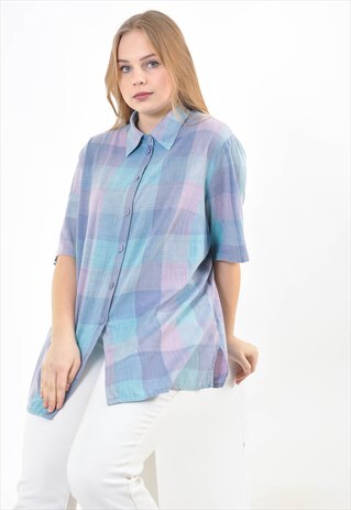 VINTAGE 90'S CHECKED SHIRT