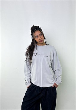 Baby Blue 90s Reebok Spellout Sweatshirt