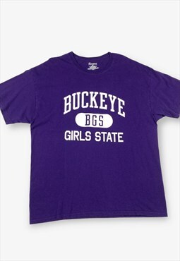 Vintage Champion Buckeye Girls State Graphic T-Shirt BV17672