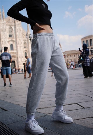 SWEAT TROUSERS - GREY