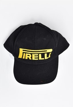 Vintage 90's Pirelli Cap Black