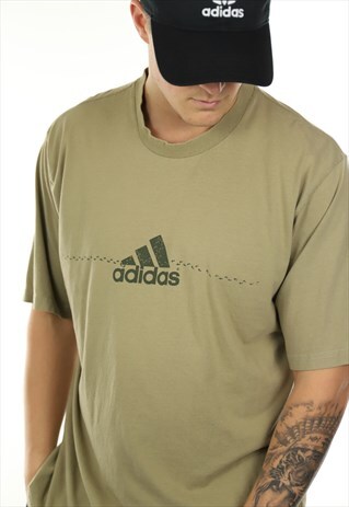 VINTAGE 90S ADIDAS BIG LOGO T SHIRT TEE