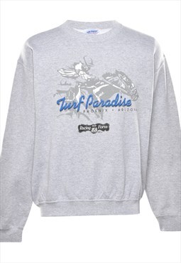 Gildan Turf Paradise Printed Sweatshirt - M