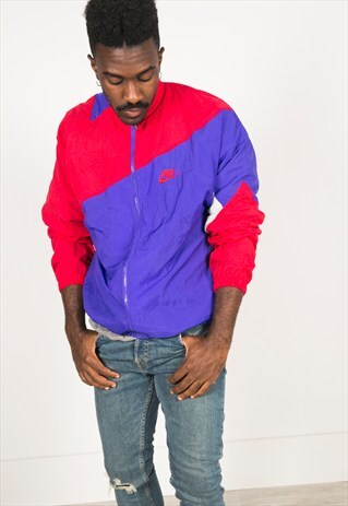 VINTAGE 80S USA NIKE SHELL SPORT JACKET