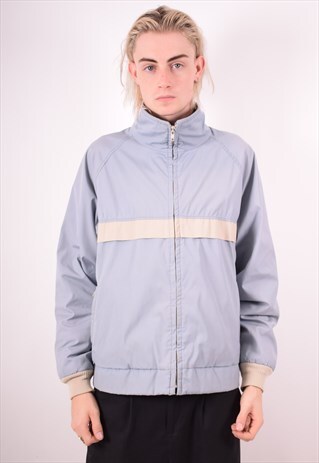 WOOLRICH MENS VINTAGE JACKET XL BLUE 90S