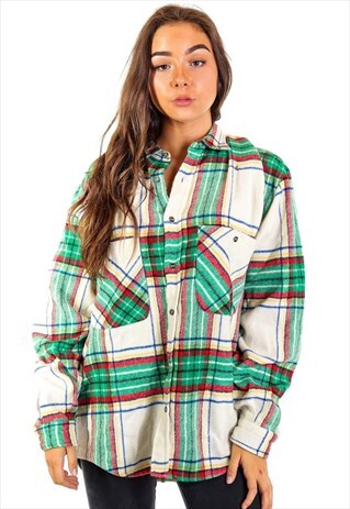 VINTAGE FLANNEL SHIRT S926