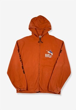 Vintage Fishing Zip Up Jacket Burnt Orange L