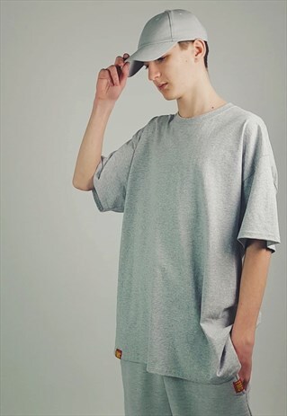 FMC OVERSIZED BAGGY T-SHIRT GREY
