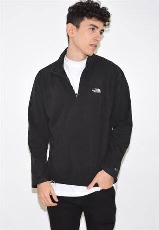 VINTAGE 90S BLACK THE NORTH FACE FLEECE