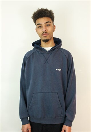 VINTAGE UMBRO HOODIE, LARGE