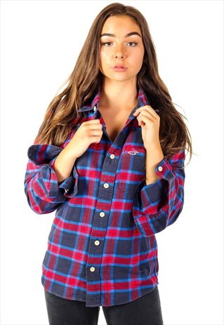 VINTAGE HOLLISTER FLANNEL SHIRT S932