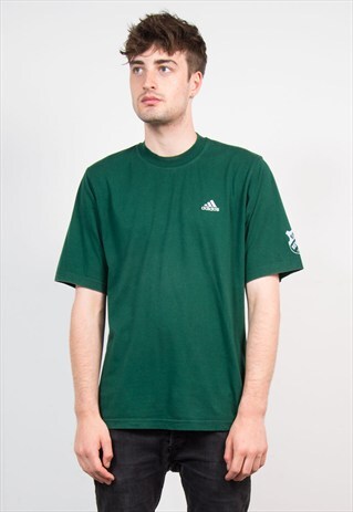 VINTAGE GREEN ADIDAS T-SHIRT