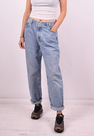 CALVIN KLEIN WOMENS VINTAGE JEANS W30 L30 BLUE 90'S