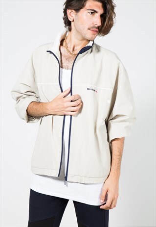 VINTAGE 90S REEBOK SHELL JACKET / S1378