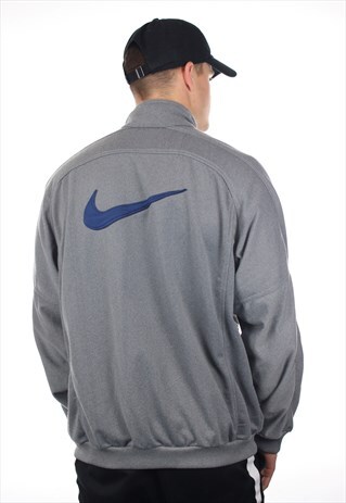 VINTAGE 90S NIKE BIG SWOOSH TRACKSUIT TOP JACKET