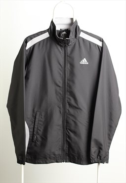 Vintage Adidas Sportswear Shell Logo Jacket Black Size S