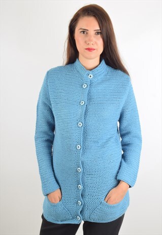 VINTAGE HAND MADE CARDIGAN (1539)