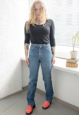 Vintage 80's Blue LEE Straight Jeans