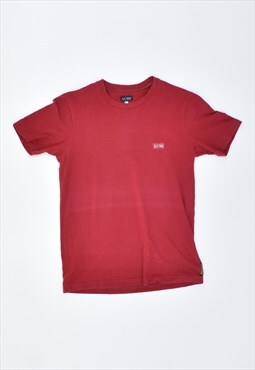 Vintage 90's Armani T-Shirt Top Red