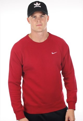 VINTAGE NIKE SB SMALL LOGO SWEATSHIRT JUMPER