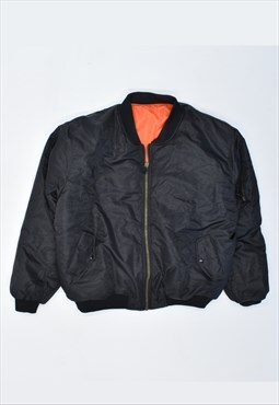 Vintage 90's Bomber Jacket Black