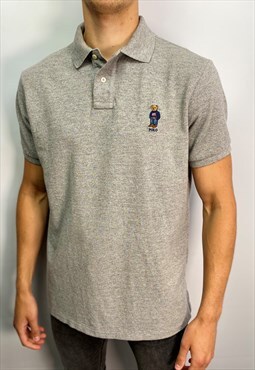 Vintage Polo Ralph Lauren Shirt with Teddy Logo (XL)
