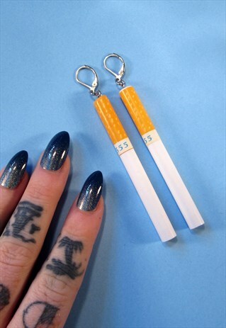 CIGARETTE Y2K KITSCH FESTIVAL EARRINGS
