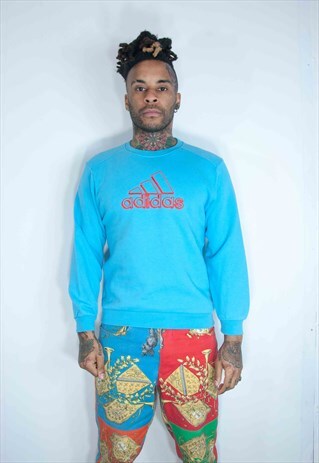 ADIDAS EMBROIDED SWEATER