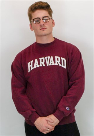 VINTAGE CHAMPION HARVARD SWEATER