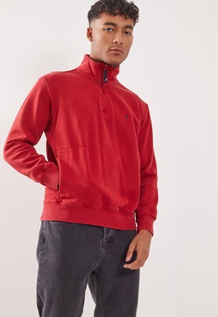 VINTAGE NAUTICA 1/4 ZIP SWEATSHIRT
