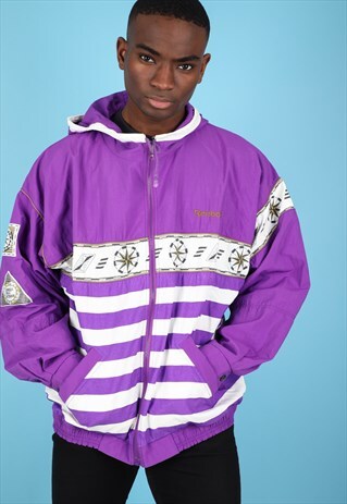 VINTAGE REEBOK WINDBREAKER JACKET NJ447