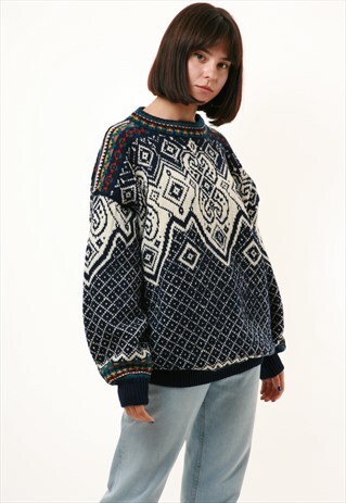 90S VINTAGE OLDSCHOOL DALE OF NORWAY WOOL SWEATER 15469