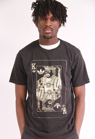 VINTAGE ADIDAS PRINTED T-SHIRT