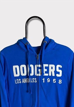 Vintage LA Dodgers Blue Full Zip Hoodie