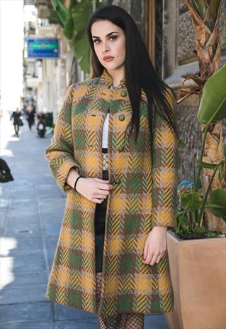 VINTAGE WOOL COAT '90 MADE IN ITALY COD. 10-119