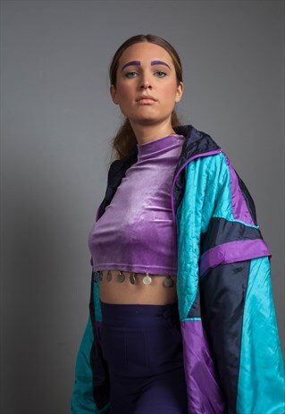 CROPPED GYPSY FESTIVAL TOP
