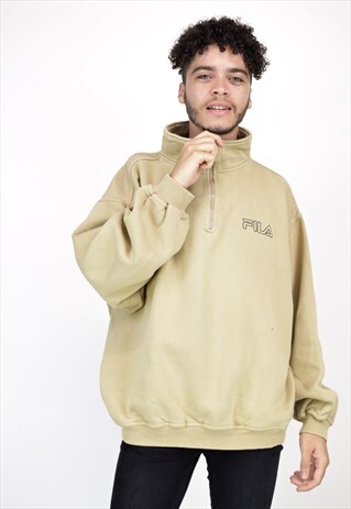 VINTAGE 90'S FILA 1/4 ZIP SWEATSHIRT