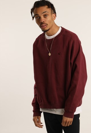 VINTAGE STARTER EMBROIDERED LOGO SWEATSHIRT