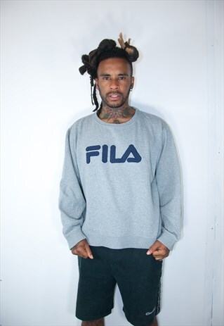 FILA EMBROIDED VINTAGE SWEATER
