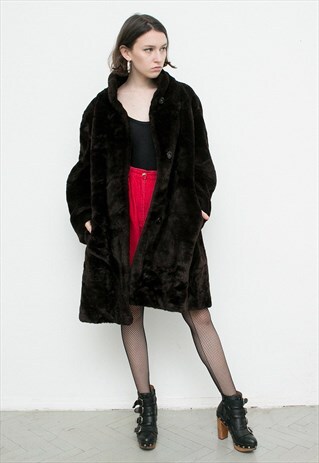FAUX FUR TEDDY COAT